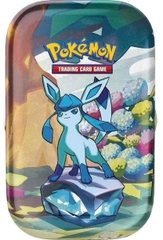Hộp Thẻ Bài Pokemon Prismatic Evolutions Mini Tin Glaceon