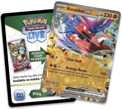 Hộp Thẻ Bài Pokemon Slashing Legends Tin Koraidon Ex