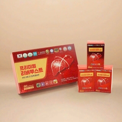 Viên uống bổ gan giải độc gan Hàn Quốc Premium Liver Boost hộp 90 viên