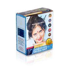 Bột nhuộm tóc thảo dược Herbul Henna màu đen tự nhiên ( Naturally Black)