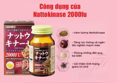 Viên uống ngừa đột quỵ Nattokinase 2000FU