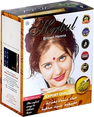 Bột nhuộm tóc thảo dược Herbul Henna màu nâu ( Brown)