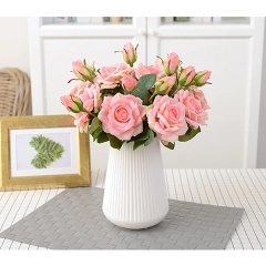Lọ hoa decor bằng gốm decor phòng bếp