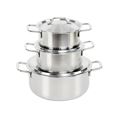Bộ 3 nồi Inox 1 đáy Rainy