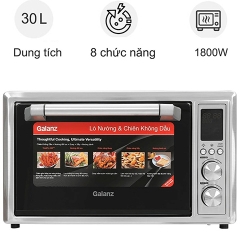 Lò nướng chiên không dầu Galanz 30 lít
