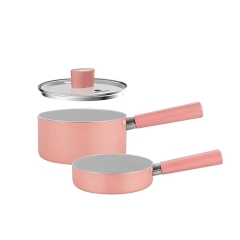 Bộ nồi chảo chống dính Ceramic Elmich Baby