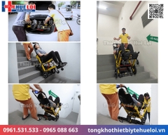 Xe lăn có chức năng leo cầu thang bằng điện | Tải trọng 150kg
