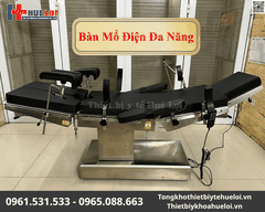 Bàn Mổ Bằng Điện Đa Năng Cao Cấp – Thép 304 Kháng Nước – Huê Lợi