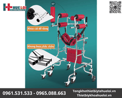 Xe/Khung Tập Đi Cho Người Tai Biến Yếu Liệt 3 Trong 1 | Huê Lợi
