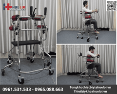 Xe/Khung Tập Đi Cho Người Tai Biến Yếu Liệt 3 Trong 1 | Huê Lợi