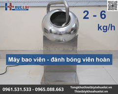 Máy Bao Viên Và Đánh Bóng Thuốc Đông Y