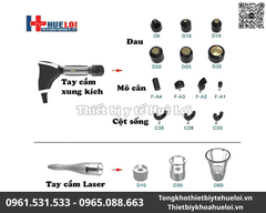 Máy xung kích kết hợp laser cường độ cao