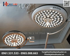 Đèn LED Phẫu Thuật Treo Trần 2 Nhánh (Model 750/550)– Công Nghệ Ánh Sáng Lạnh Không Bóng