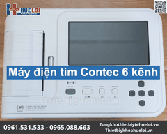 Máy điện tim 6 kênh Contec-600G | Màn hình cảm ứng