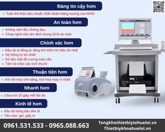 Máy Đo Mật Độ Xương Gót Chân Bằng Sóng Siêu Âm OSTEOKJ3000M - Kết Nối Không Dây, Tích Hợp Máy In Nhiệt