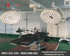 Đèn Mổ Treo Trần 2 Nhánh Không Hắt Bóng PJZF700/700 | Huê Lợi