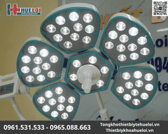 Đèn Mổ LED Treo Trần 5 Cánh Cao Cấp – Công Nghệ Ánh Sáng Lạnh Không Bóng – Huê Lợi