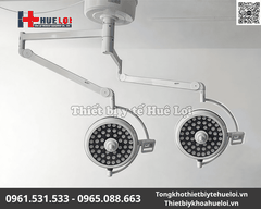 Đèn Mổ Treo Trần 2 Nhánh Không Hắt Bóng PJZF700/700 | Huê Lợi