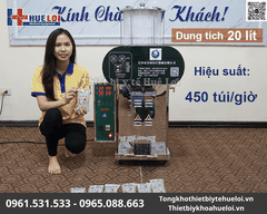 Máy Đóng Túi Thuốc Bắc Tự Động 20L Inox 304 Cao Cấp