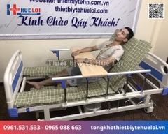 Giường Bệnh Nhân Đa Năng 4 Tay Quay (Hạ Chân Góc Nhỏ) - Huê Lợi