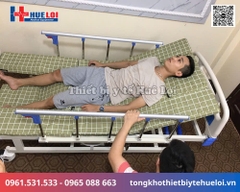Giường Bệnh Nhân Đa Năng 4 Tay Quay (Hạ Chân Góc Nhỏ) - Huê Lợi