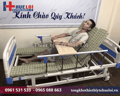 Giường Y Tế Đa Năng 4 Tay Quay Hạ Chân Nhỏ