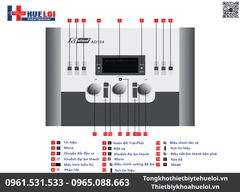 Máy Kiểm Tra Thính Lực AD104 Chính Hãng | Huê Lợi