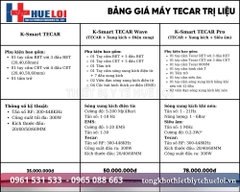 Máy Trị Liệu Bằng Sóng Vô Tuyến Tecar Cao Cấp | Huê Lợi
