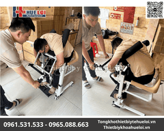 Xe lăn đa năng ghép hai cánh nâng hạ tiện lợi