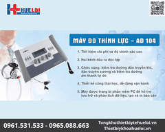 Máy Kiểm Tra Thính Lực AD104 Chính Hãng | Huê Lợi