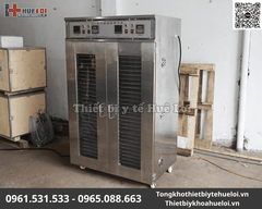 Tủ Sấy Thuốc Đông Y Cao Cấp 30 Tầng 60 Khay Thép 304 Độ Bền Cao