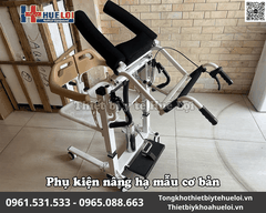 Xe lăn đa năng ghép hai cánh nâng hạ tiện lợi