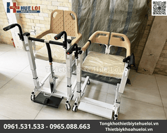Xe lăn đa năng ghép hai cánh nâng hạ tiện lợi