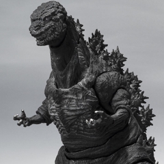 S.H.MonsterArts Godzilla (2016) The Fourth ORTHOchromatic Ver.
