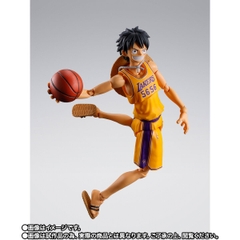 S.H.Figuarts ONE PIECE × NBA Monkey D. Luffy -LOS ANGELES LAKERS Ver.-