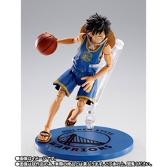 S.H.Figuarts ONE PIECE × NBA Monkey D. Luffy -GOLDEN STATE WARRIORS Ver.-