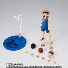 S.H.Figuarts ONE PIECE × NBA Monkey D. Luffy -GOLDEN STATE WARRIORS Ver.-