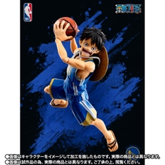 S.H.Figuarts ONE PIECE × NBA Monkey D. Luffy -GOLDEN STATE WARRIORS Ver.-