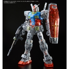 PG UNLEASHED 1/60 RX-78-2 Gundam Clear Color Body