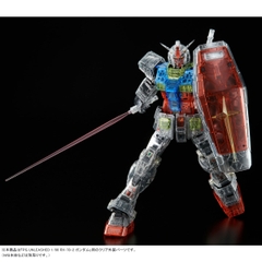PG UNLEASHED 1/60 RX-78-2 Gundam Clear Color Body