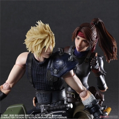 PLAY ARTS KAI Final Fantasy VII Remake Jessie, Cloud & Motorcycle Set