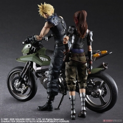PLAY ARTS KAI Final Fantasy VII Remake Jessie, Cloud & Motorcycle Set