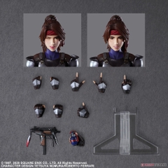 PLAY ARTS KAI Final Fantasy VII Remake Jessie & Motorcycle Set