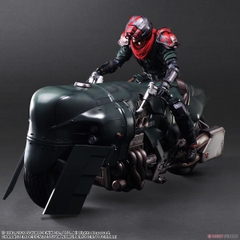 PLAY ARTS KAI Final Fantasy VII Remake Elite Motorcycle Security Officer & Motorcycle Set