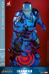 [Movie Masterpiece Diecast] (Iron Man) 1/6 Scale Figure Iron Man Mark 3 (Stealth Mode Version 2.0)