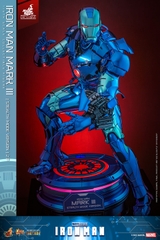 [Movie Masterpiece Diecast] (Iron Man) 1/6 Scale Figure Iron Man Mark 3 (Stealth Mode Version 2.0)