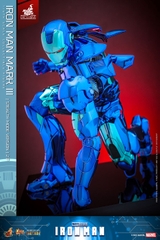[Movie Masterpiece Diecast] (Iron Man) 1/6 Scale Figure Iron Man Mark 3 (Stealth Mode Version 2.0)