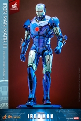 [Movie Masterpiece Diecast] (Iron Man) 1/6 Scale Figure Iron Man Mark 3 (Stealth Mode Version 2.0)