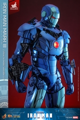 [Movie Masterpiece Diecast] (Iron Man) 1/6 Scale Figure Iron Man Mark 3 (Stealth Mode Version 2.0)