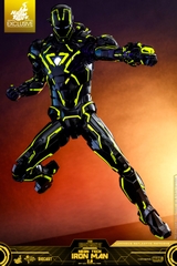 [Movie Masterpiece Diecast] (Iron Man 2) 1/6 Scale Figure Iron Man Mark 6 (Neon Tech / Yellow Version)